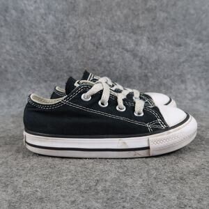 Converse Shoes Infant 7 Sneakers Casual All Star Chuck Taylor Canvas Black White